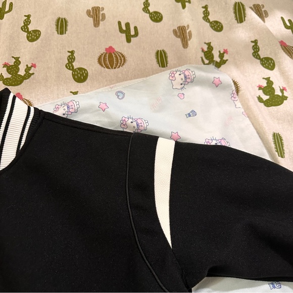 Givenchy Black And White Color-Blocked Baseball Jacket - Picture 3 of 9